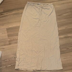 Ghanda Cream Maxi Skirt